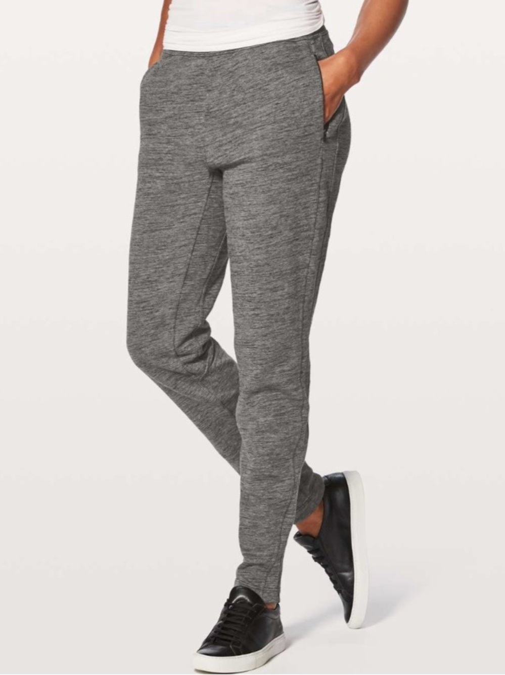 Lululemon Free To Roam Jogger Pant Heathered Gray Size 4